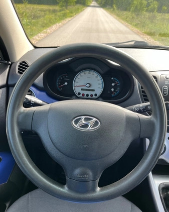 Hyundai i10 cena 8999 przebieg: 164000, rok produkcji 2008 z Świecie małe 191